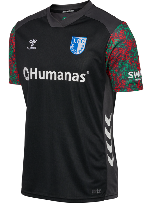 1FCM 25/26 3RD JERSEY S/S, BLACK, packshot