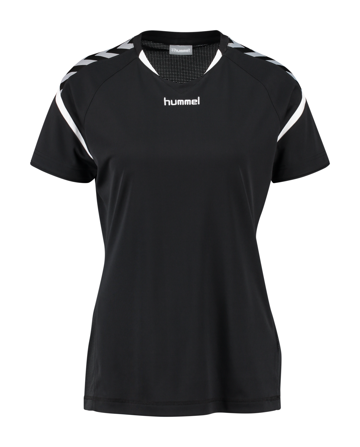 AUTHENTIC CHARGE SS POLY JERSEY WOMAN, BLACK, packshot