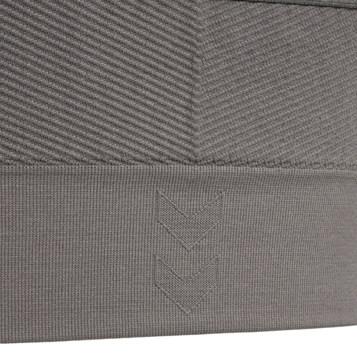 hmlTIFFY SEAMLESS SPORTS TOP, CHARCOAL GRAY, packshot