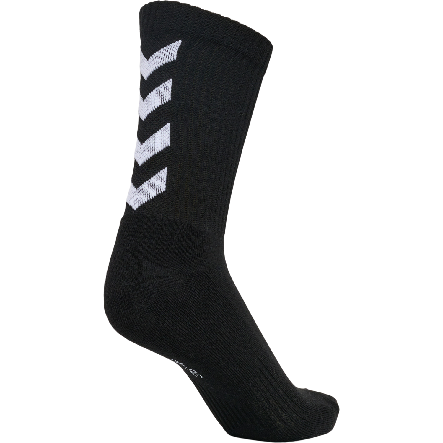FUNDAMENTAL 3-PACK SOCK, BLACK, packshot
