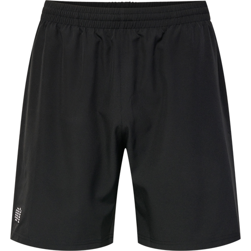 hmlCOURT WOVEN SHORTS, BLACK, packshot