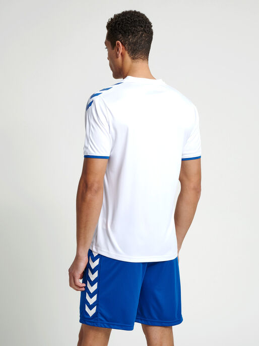 CORE SS POLY JERSEY, WHITE, model