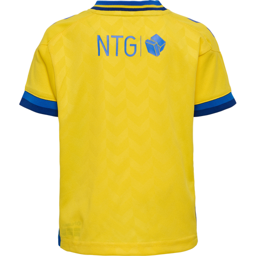 BRØNDBY 22/23 HOME MINI KIT, CYBER YELLOW, packshot