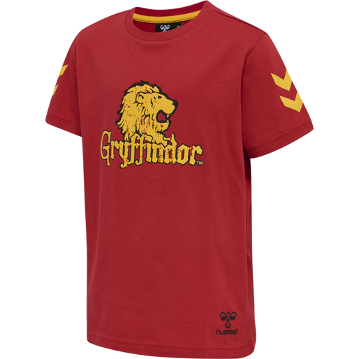 hmlHARRY POTTER TRES T-SHIRT S/S, SCARLET SAGE, packshot