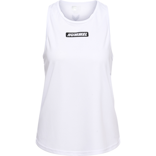 hmlTE TOLA TANKTOP, WHITE, packshot