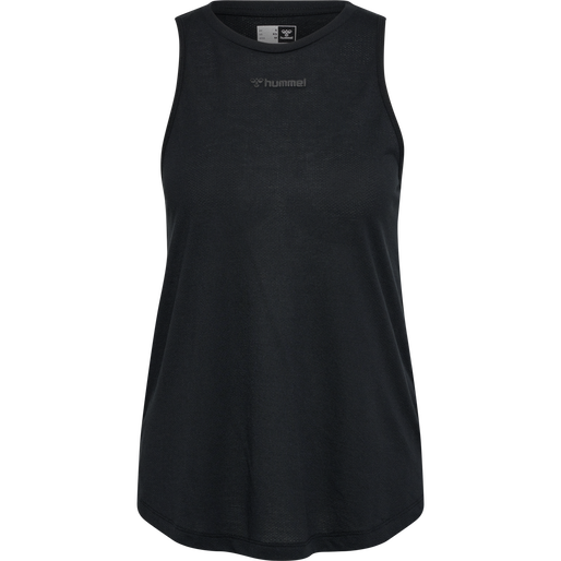 hmlMT VANJA TOP, BLACK, packshot