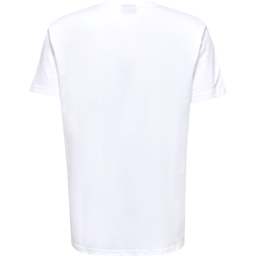 hmlRED HEAVY T-SHIRT S/S, WHITE, packshot
