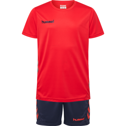 hmlPROMO KIDS DUO SET, TRUE RED/MARINE, packshot