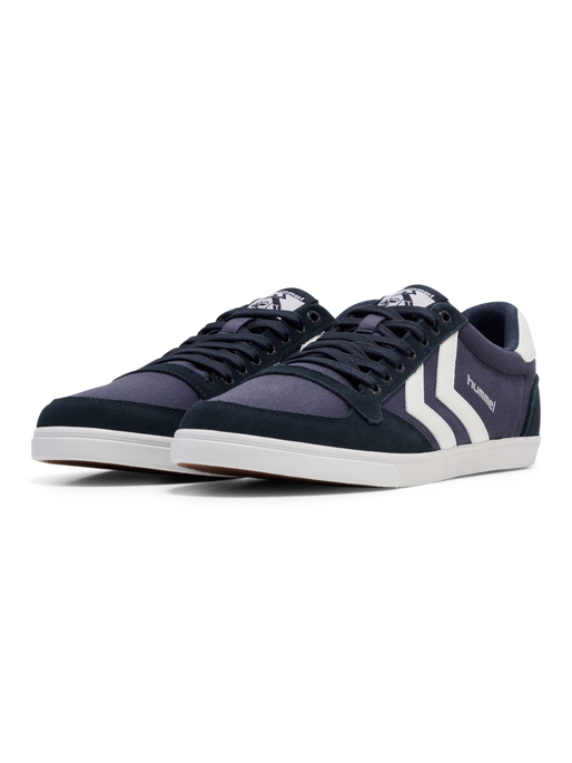 HUMMEL SLIMMER STADIL LOW, DRESS BLUE, packshot