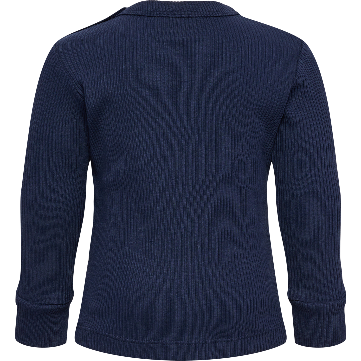 hmlSAMI T-SHIRT L/S, BLACK IRIS, packshot