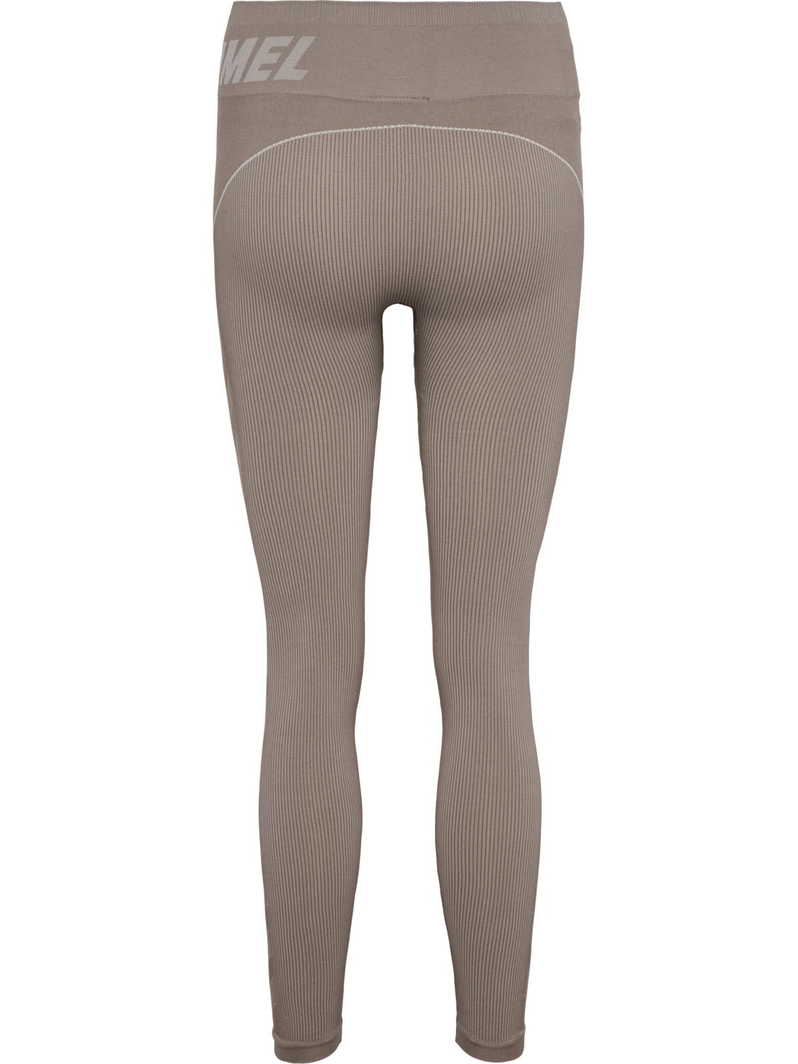 hmlTE CHRISTEL SEAMLESS MW TIGHTS, CHATEAU GRAY/DRIFTWOOD MELANGE, packshot