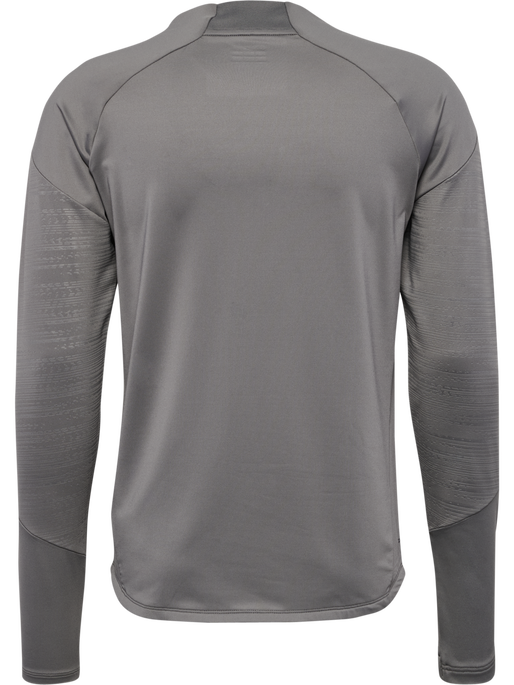 hmlPRO TRAINING CREW SWEAT, STEEL GRAY hmlPRO TRAINING CREW SWEAT, STEEL GRAY, packshot