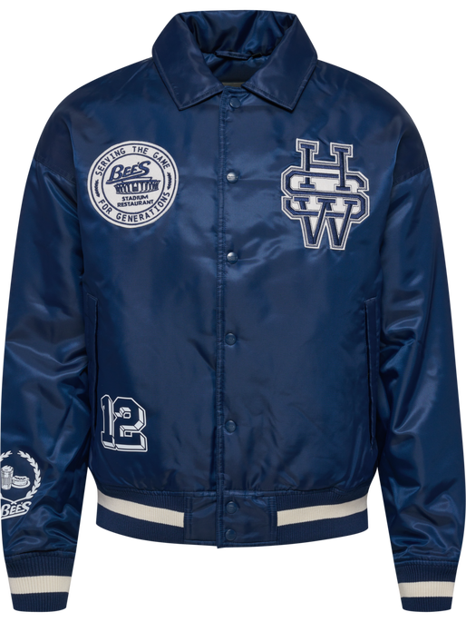 hmlLETTERMAN JACKET HSW, DRESS BLUES hmlLETTERMAN JACKET HSW, DRESS BLUES, packshot