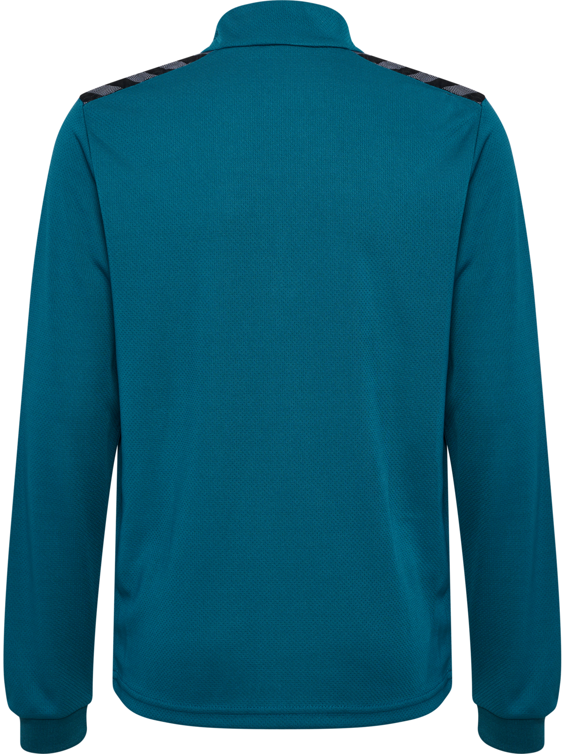 hmlAUTHENTIC HALF ZIP SWEAT KIDS, BLUE CORAL/SULPHUR SPRING, packshot