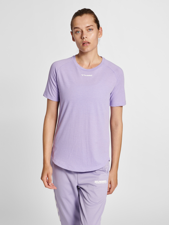 hmlMT VANJA T-SHIRT, LAVENDER, model