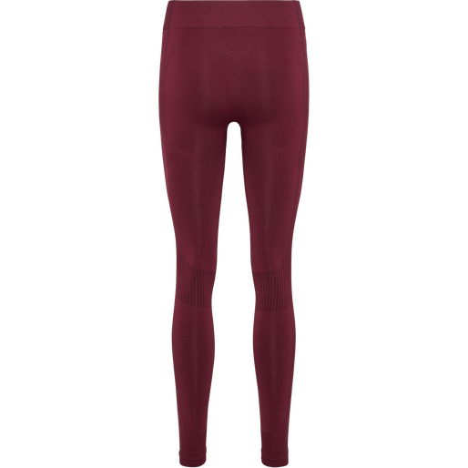 hmlMT SHAPING SEAMLESS MW TIGHTS, ZINFANDEL, packshot
