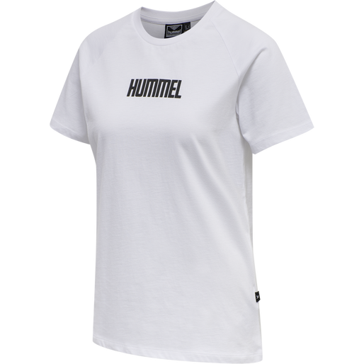 hmlSIMONE T-SHIRT, WHITE, packshot