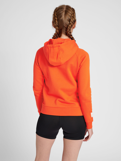 hmlGG12 SWEAT ZIP HOODIE WOMAN, 3164, model