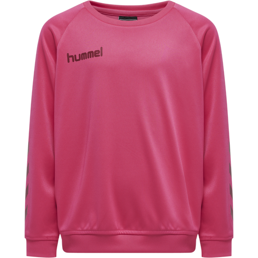 hmlPROMO KIDS POLY SWEATSHIRT, RASPBERRY SORBET hmlPROMO KIDS POLY SWEATSHIRT, RASPBERRY SORBET, packshot