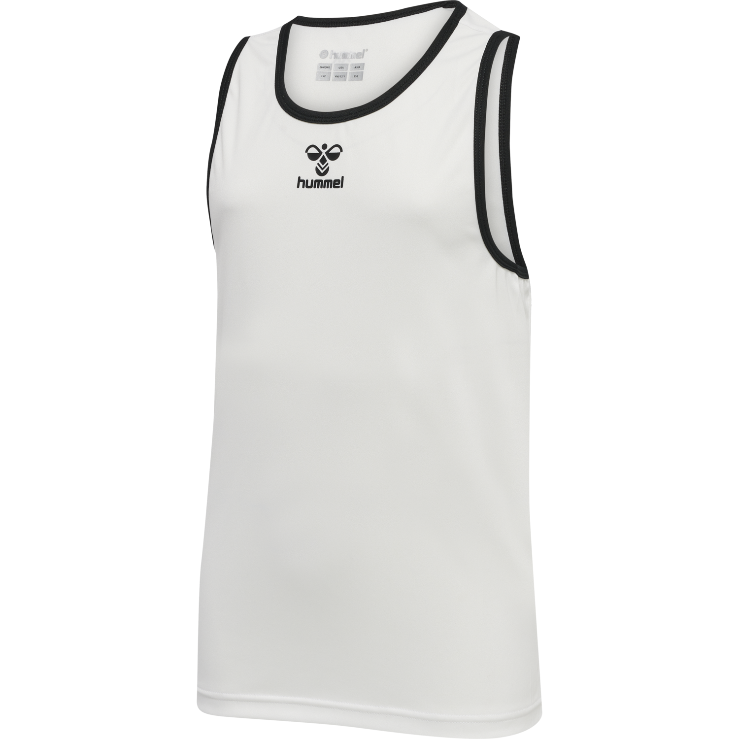 hmlCORE XK BASKET JERSEY KIDS, WHITE, packshot