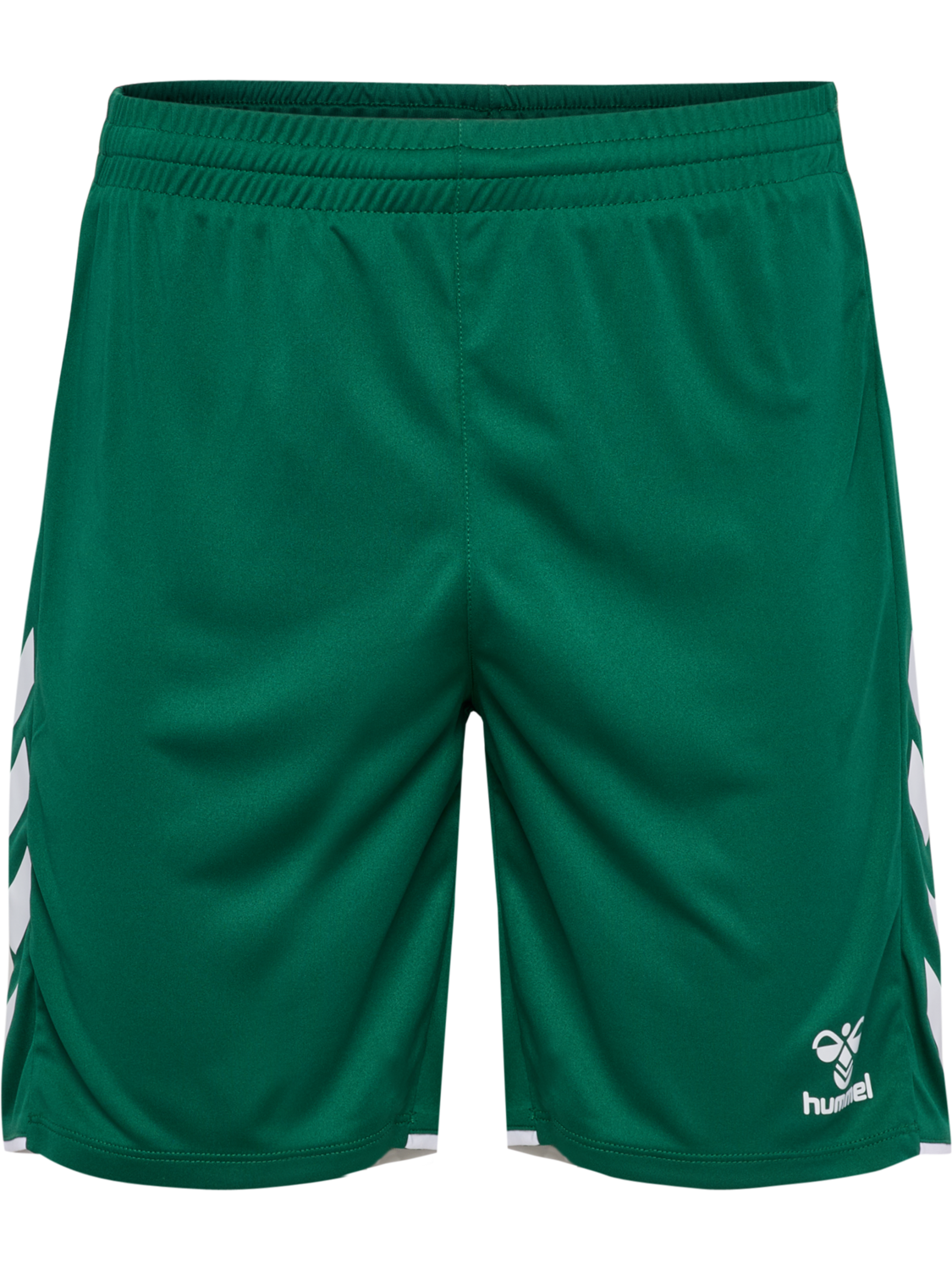 hmlCORE 2.0 SHORTS, EVERGREEN/WHITE, packshot