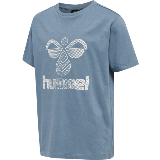 hmlPROUD T-SHIRT S/S, BLUESTONE, packshot