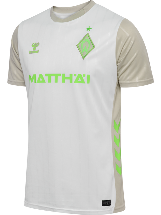 WER 25/26 AWAY JERSEY S/S, SNOW WHITE WER 25/26 AWAY JERSEY S/S, SNOW WHITE, packshot