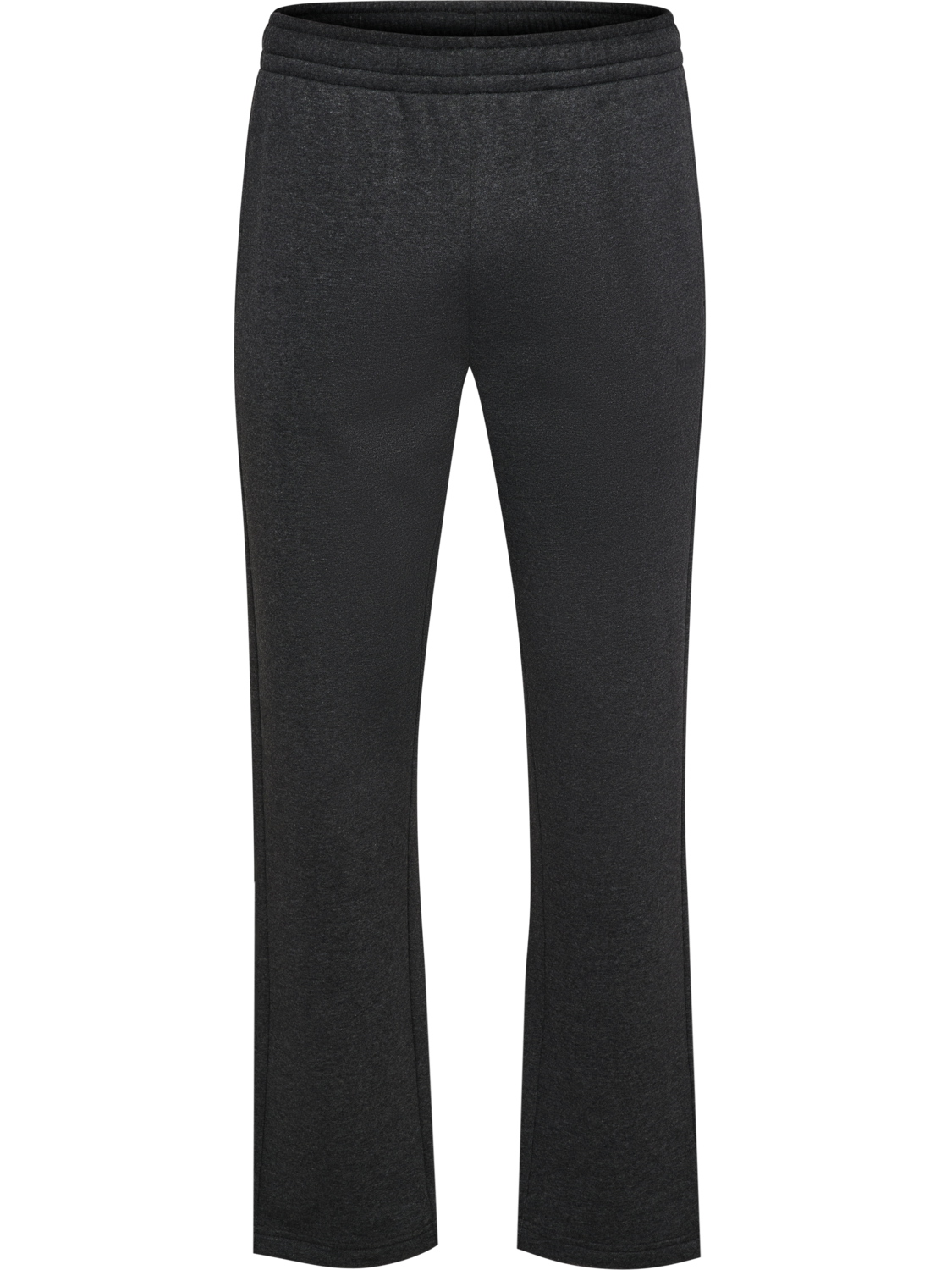 hmlSW CHEVRON ATHLETIC SWEAT PANTS, DARK GREY MELANGE, packshot