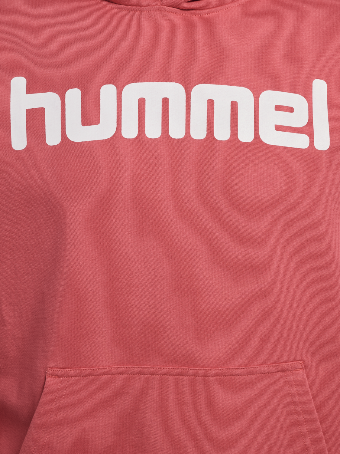 hmlSIGNATURE HOODIE, MINERAL RED, packshot