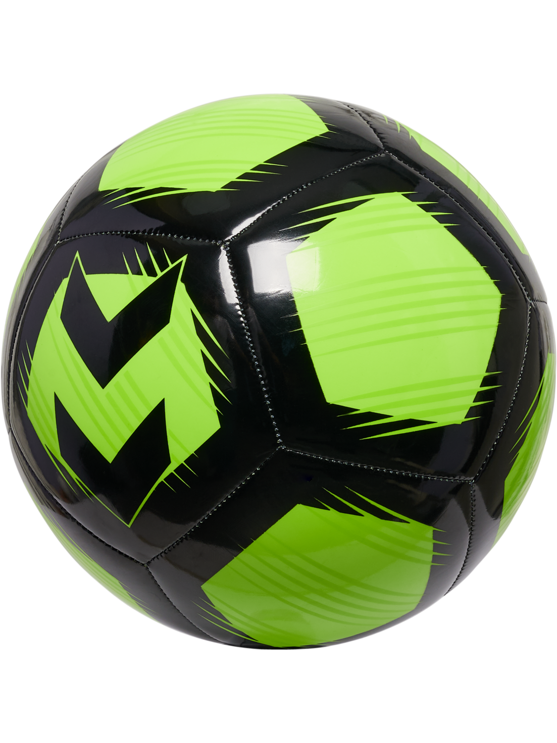 hmlFOOTBALL NEON, BLACK/GREEN GECKO, packshot