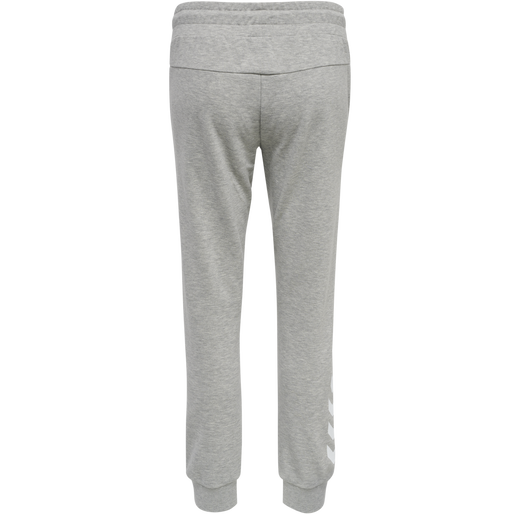 hmlNONI 2.0 REGULAR PANTS, GREY MELANGE, packshot