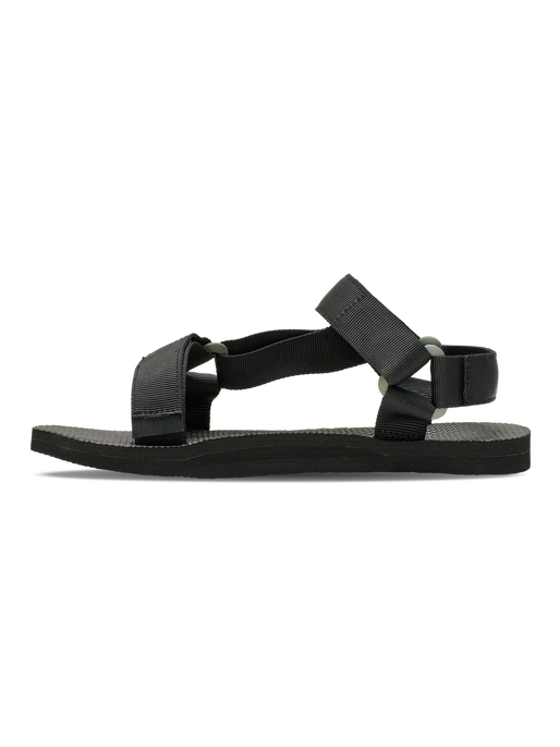 STRAP SANDAL, BLACK, packshot