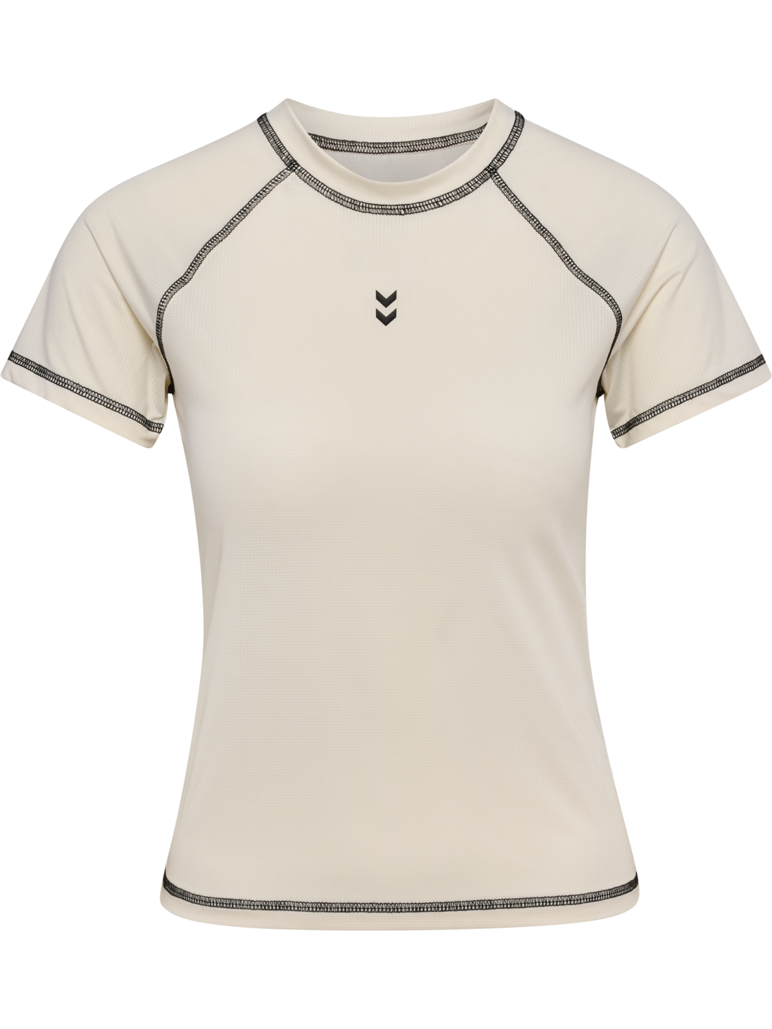 hmlI-D MESH T-SHIRT S/S, EGRET, packshot