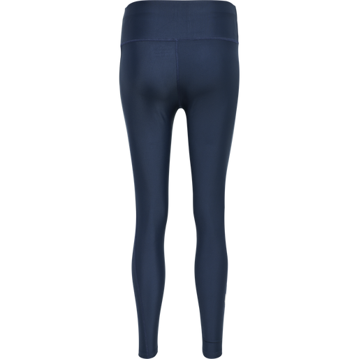 hmlTE TOLA HIGH WAIST TIGHTS, INSIGNIA BLUE, packshot