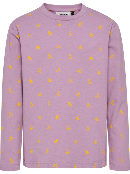 hmlMUSSE T-SHIRT L/S, LAVENDER MIST, packshot