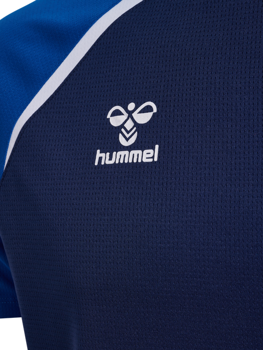 hmlLEAD 2.0 JERSEY S/S, MARINE/TRUE BLUE, packshot