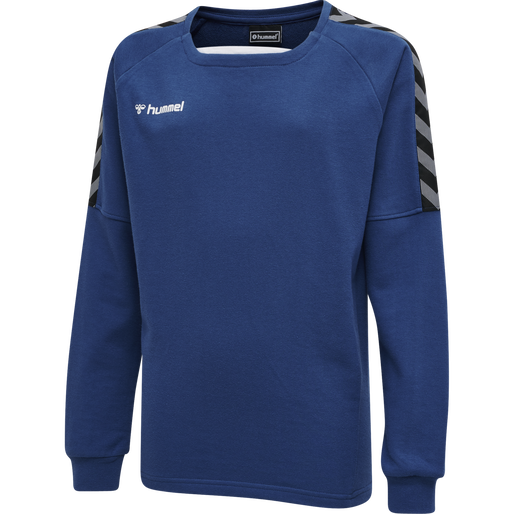 hmlAUTHENTIC KIDS TRAINING SWEAT, TRUE BLUE, packshot