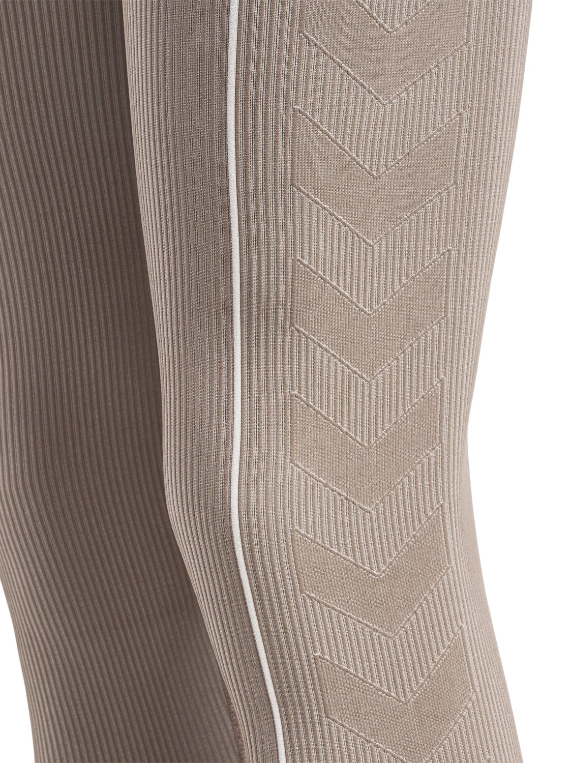 hmlTE CHRISTEL SEAMLESS MW TIGHTS, CHATEAU GRAY/DRIFTWOOD MELANGE, packshot