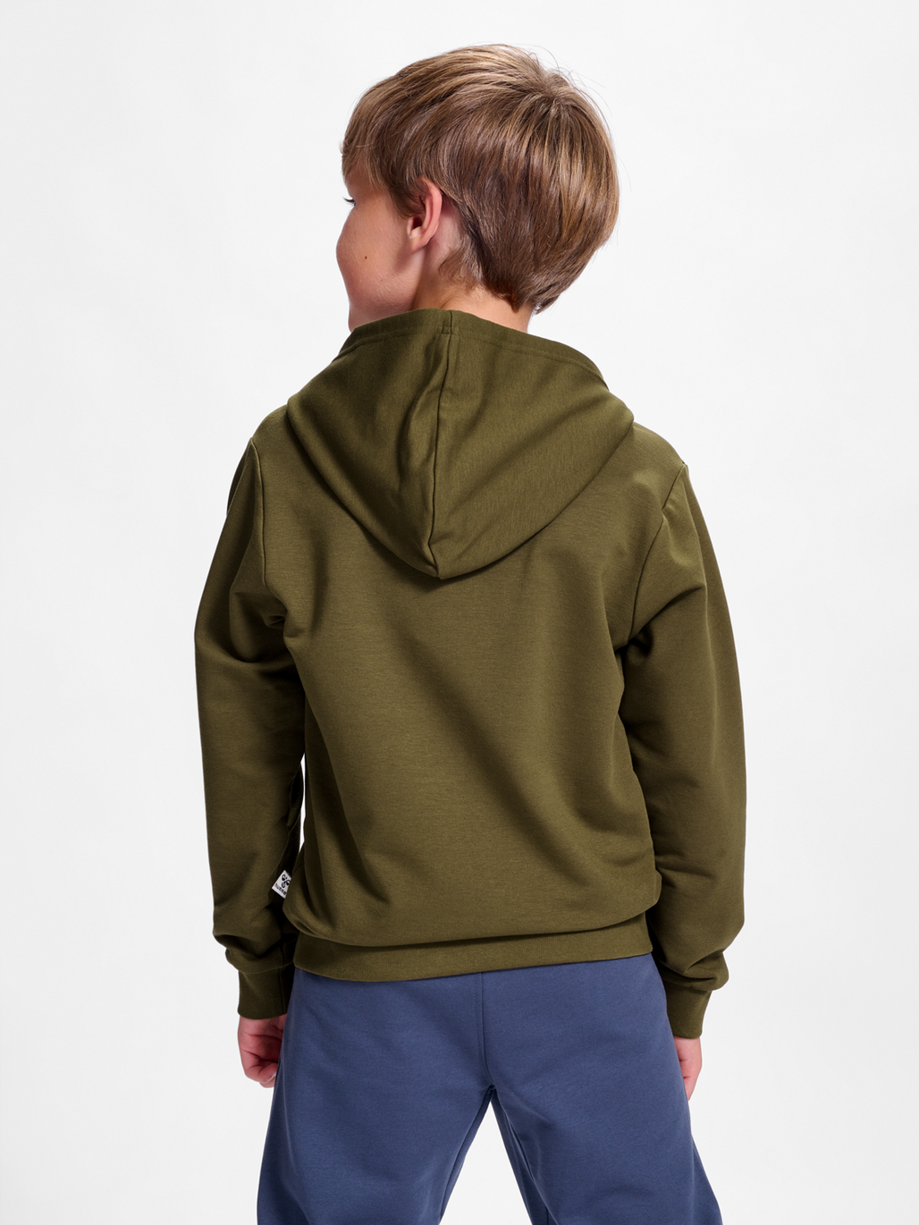 hmlCUATRO HOODIE, BEECH, model