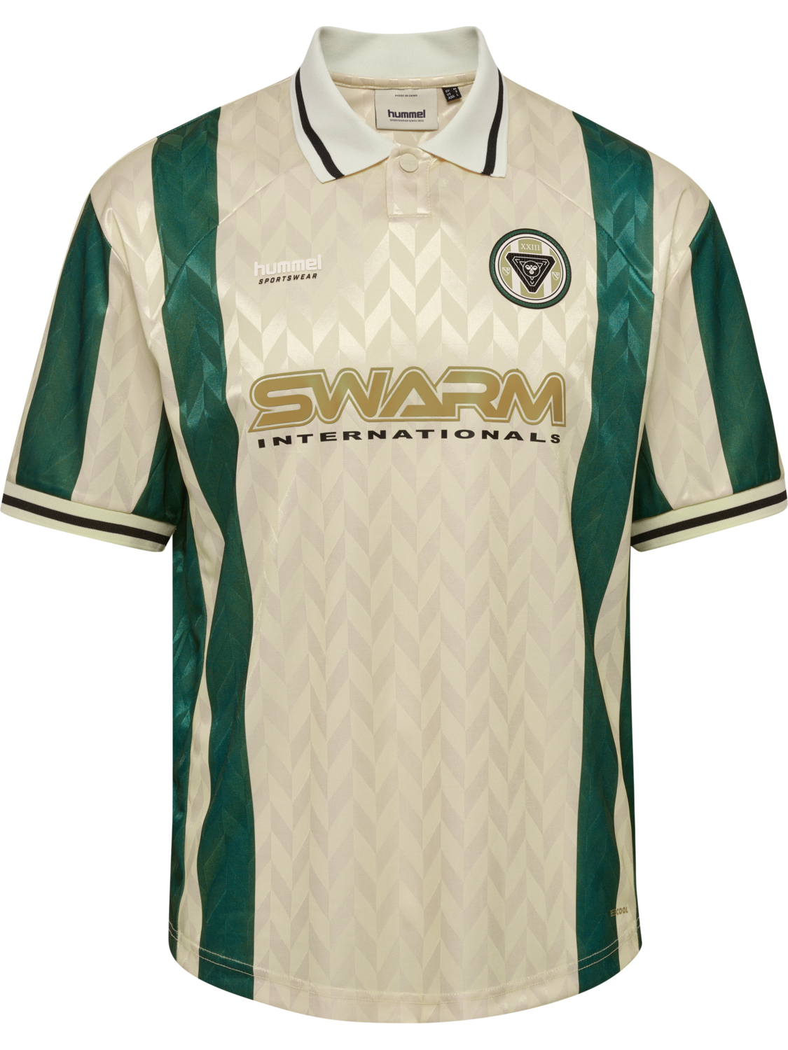 hmlLOOSE SOCCER JERSEY S/S, FOG, packshot