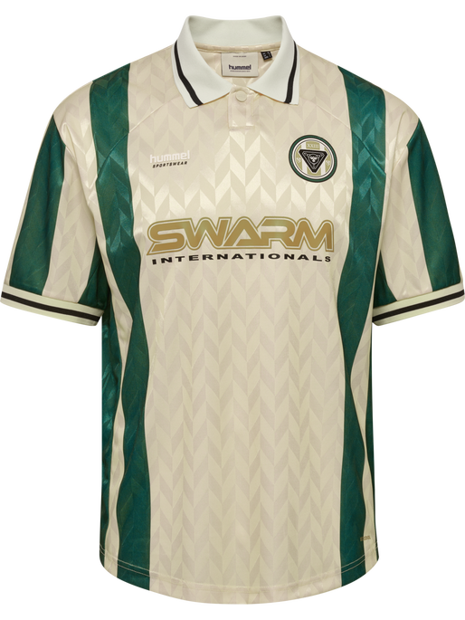 hmlLOOSE SOCCER JERSEY S/S, FOG hmlLOOSE SOCCER JERSEY S/S, FOG, packshot