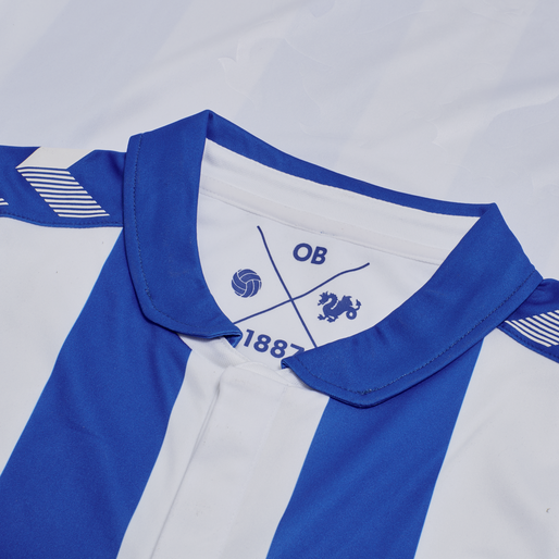OB 20/21 HOME JERSEY S/S _KIDS, WHITE/LAPIS BLUE UNSPONSORED OB 20/21 HOME JERSEY S/S _KIDS, WHITE/LAPIS BLUE UNSPONSORED, packshot