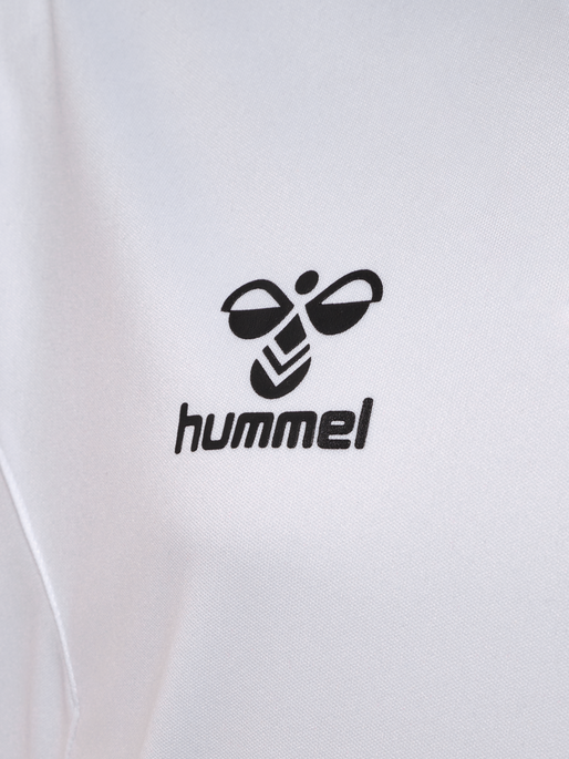 hmlAUTHENTIC PL JERSEY S/S KIDS, WHITE, packshot