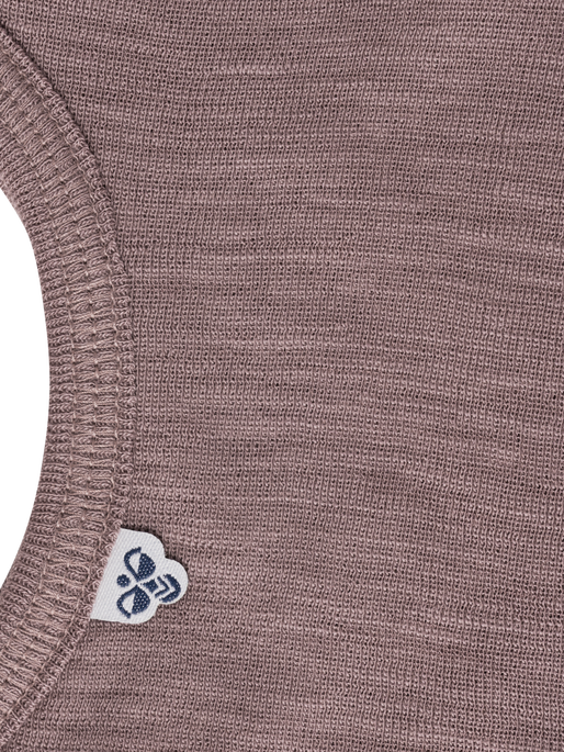 hmlMINI WOOL RIB BALACLAVA, TWILIGHT MAUVE hmlMINI WOOL RIB BALACLAVA, TWILIGHT MAUVE, packshot
