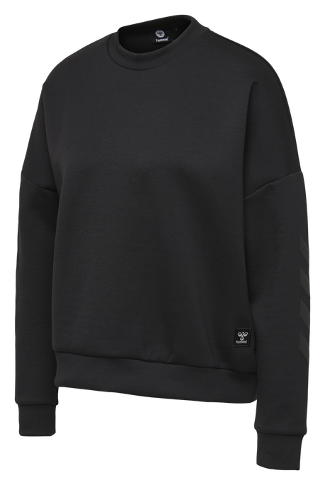 hmlESSI SWEATSHIRT, BLACK, packshot