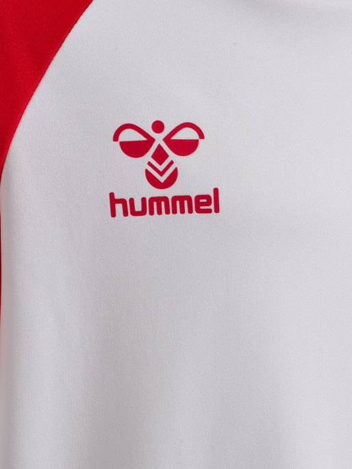 hmlMATCH LEAGUE JERSEY S/S KIDS, WHITE/TRUE RED hmlMATCH LEAGUE JERSEY S/S KIDS, WHITE/TRUE RED, packshot