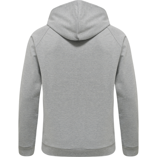 ASTRALIS ZIP HOODIE, GREY MELANGE, packshot