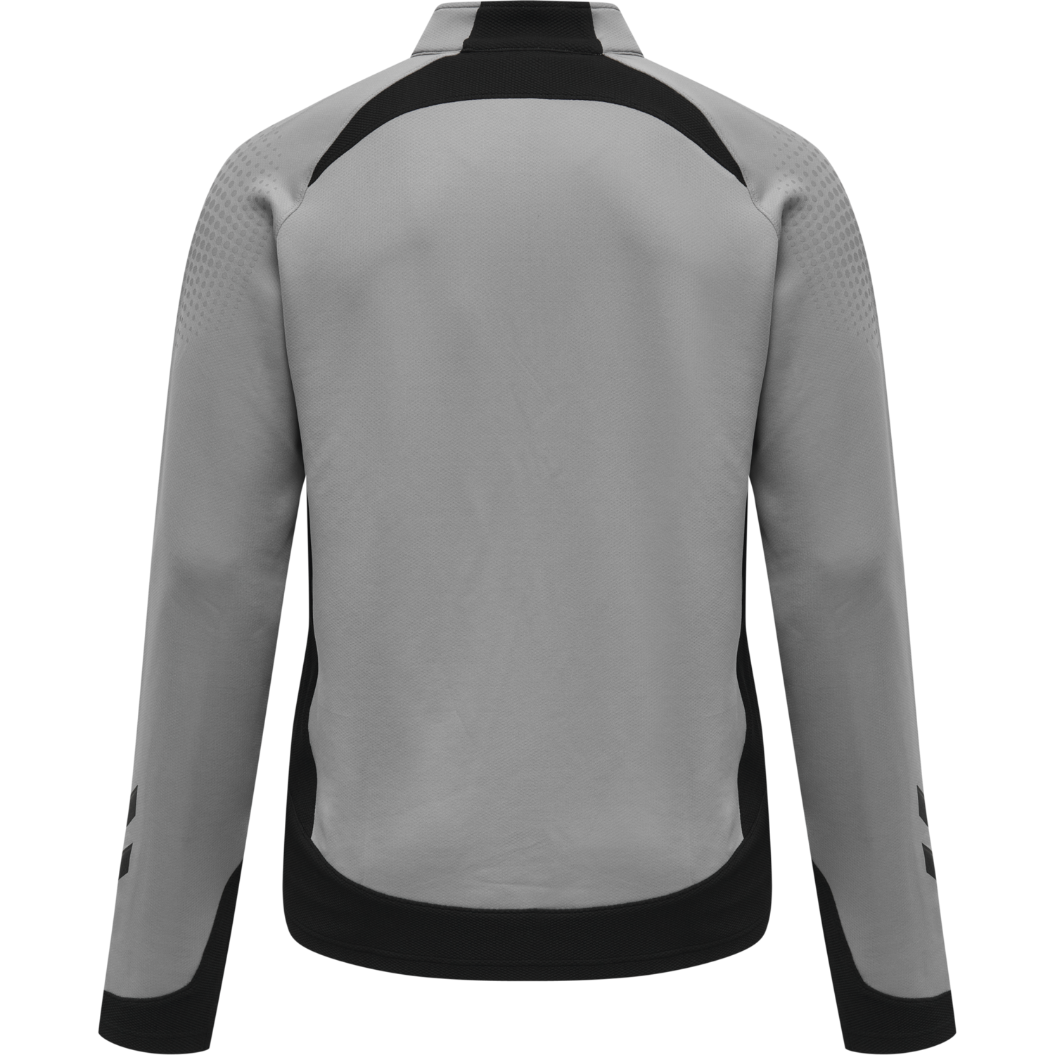 hmlLEAD HALF ZIP KIDS , GREY MELANGE, packshot