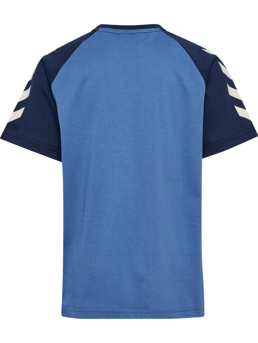 hmlJR LOGO T-SHIRT S/S, DUTCH BLUE hmlJR LOGO T-SHIRT S/S, DUTCH BLUE, packshot