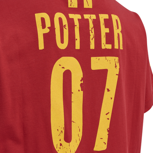 hmlHARRY POTTER TRES T-SHIRT S/S, SCARLET SAGE, packshot